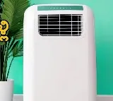 Portable AC can be taken to any room and cool