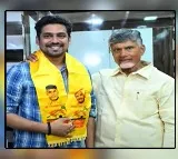 Posani Krishnamurali brothers son yogendranath joins TDP