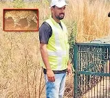 Leopard Spotted In Shamshabad Airport