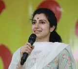 Nara Brahmani campaigns for Lokesh in Mangalagiri