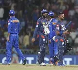 LSG won by 4 wickets against MI