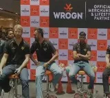 SRH Players Autograph in Wrogn Store Sarath City Mall