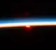 Orbital Sunset from Iss