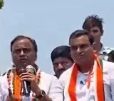 Komatireddy Rajagopal Reddy appeals munugod voters to vote Kiran Kumar Reddy