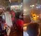 BRS MLA Harish Rao regulates traffic at Dubbaka following  congestion