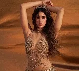 Janhvi Kapoor shimmers in golden outfit and flaunts tiara to add to the oomph