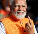 PM Modi casts his vote in Ahmedabad