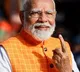 PM Modi casts his vote in Ahmedabad
