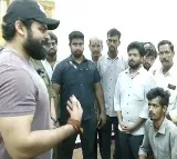 Sai Dharam Tej visits Jana Sena worker injured in attack in Pithapuram