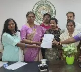 Women organisations complains against Chandrababu to AP Women Commission