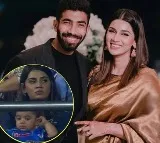 Jasprit Bumrah Son Angad Face For The First Time As They Cheered