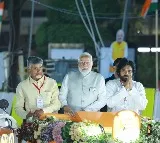 Chandrababu and Pawan Kalyan reacts on Vijayawada road show grand success