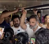 Rahul Gandhi travels in RTC bus in Hyderabad, interacts with passengers