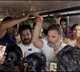 Rahul Gandhi travels in RTC bus in Hyderabad, interacts with passengers