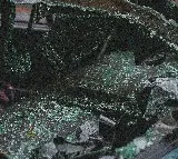 tamilnadu man crashes new car after puja in temple