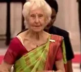 100 year old France Yoga Teacher Charlotte Chopin get Padma shri