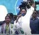 CM Jagan Road Show at Mangalagiri