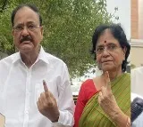 Ex Vice-President, Tripura Governor cast votes in Hyderabad
