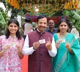 Celebraties Cast Their Vote In AP and Telangana