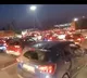 Heavy traffic jam at Panthangi toll gate