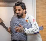 KL Rahul with Sanjiv Goenka at the special Dinner in Sanjiv Goenkas home