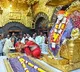 Chandrababu and Nara Bhuvaneswari visits Shiridi Sai mandir