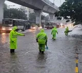 Today Once Again Heavy Rains in Hyderabad
