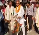 Independent Candidate Satyendra Baitha Takes Donkey Ride in Gopalganj To Lure Voters