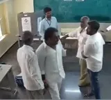 Shocking video of MLA Pinnelli damaging EVM at a polling booth
