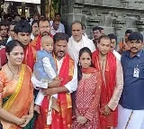 Telangana CM Revanth Reddy Visited Tirumala