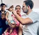 Rahul Gandhi takes a ride in Delhi Metro