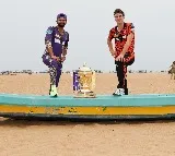 Pat Cummins and Shreyas Iyer poses with IPL Trophy in Chennai
