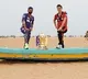 Pat Cummins and Shreyas Iyer poses with IPL Trophy in Chennai