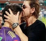 Shah Rukh Khan Hugs and Kisses Gautam Gambhir After KKR Win IPL 2024 Title