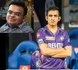 Jai Shah seen talking with Goutam Gambhir