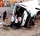 One dead, over 22 injured as bus falls off culvert on Delhi-Mumbai Expressway
