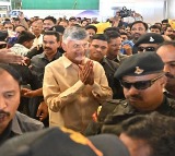 Chandrababu Naidu Returns from Foreign 