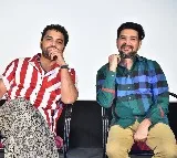 Vishwaksen attends press meet on Gangs Of Godavari release day