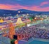 Huge Devotees Rush at Tirumala