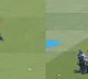 The fan breached the field and hugged Rohit Sharma was taken down by the USA police