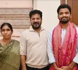 ఫొటోలు:- ముఖ్యమంత్రి రేవంత్ రెడ్డి గారిని మర్యాదపూర్వకంగా కలిసిన సివిల్స్-2023 ఆల్ ఇండియా 27వ ర్యాంకర్ సాయి కిరణ్ నందాల