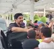 Nara Lokesh and Bhuvaneswari arrives Undavalli