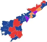 TDP alliance in leading at AP Lok Sabha constituencies