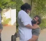 Sai Dharam Tej Lift Uncle Pawan Kalyan after Grand Victory in Pithapuram