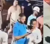 On Camera UP Man Shot Dead At Point Blank In Front Of Children