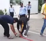 TDP Fans Celebrations Infront of Hyderabad Sakshi Head Office