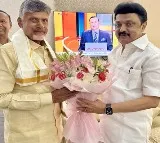 MK Stalin Meet Chandrababu Naidu