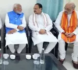JP Nadda held meetin with NDA partners