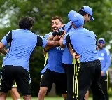 Team India players held practice session ahead of clash with arch rival Pakistan