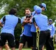 Team India players held practice session ahead of clash with arch rival Pakistan
